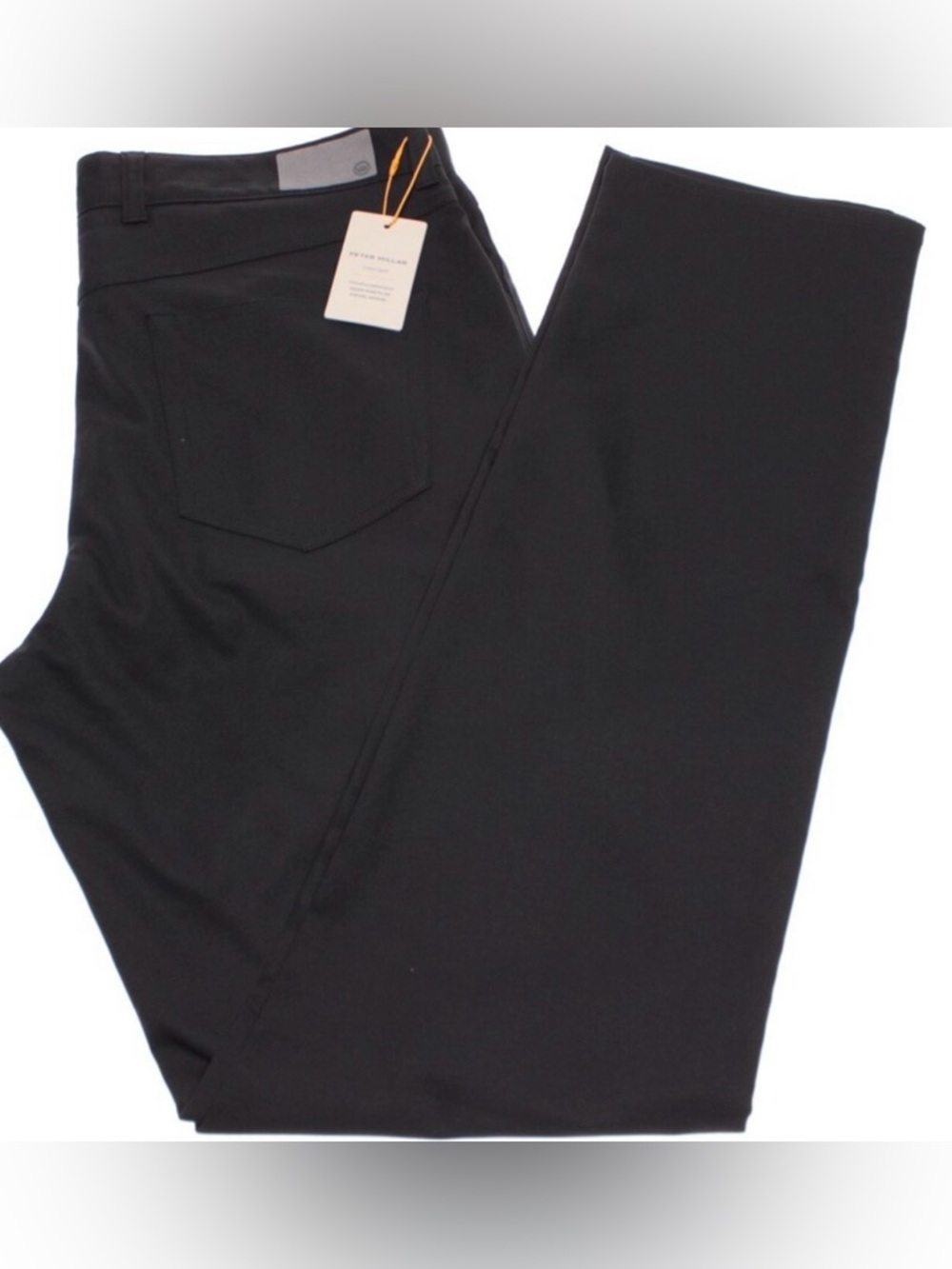 PETER MILLAR 32/34 CROWN SPORT 5 POCKET PERFORMANCE PANT JEAN CHINOS NWT BLACK